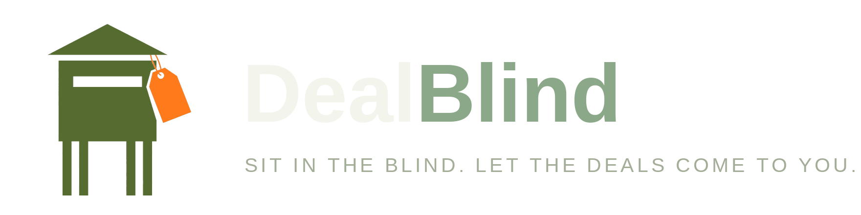DealBlind — Sit in the blind. Let the deals come to you.